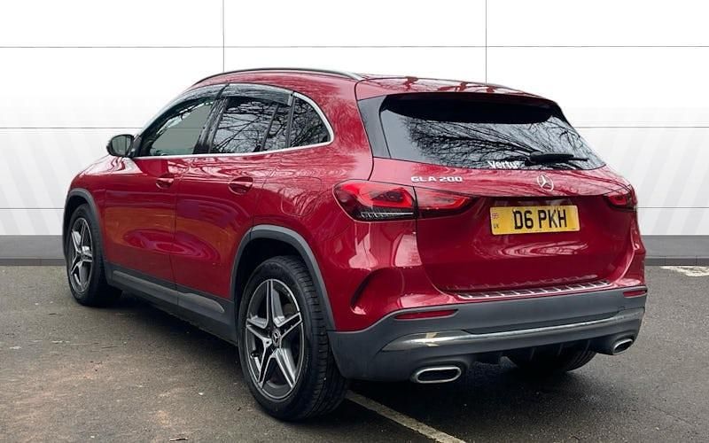 Used Mercedes GLA200 AMG line 163 HP (119 kW) 2021 Red SUV