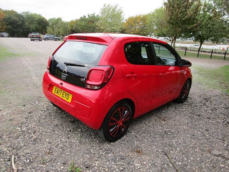 Used Citroën C1 Feel 2017 Red Hatchback