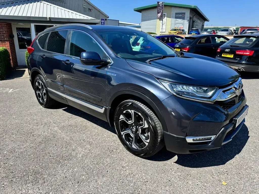 Used Honda CR-V Hybrid 184 HP (135 kW) 2019 Blue SUV