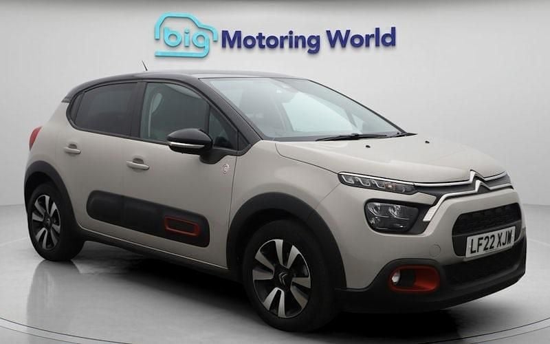 Beige Used 2022 Citroën C3 PureTech Hatchback | £10,100 (Good price) - Image 1/4
