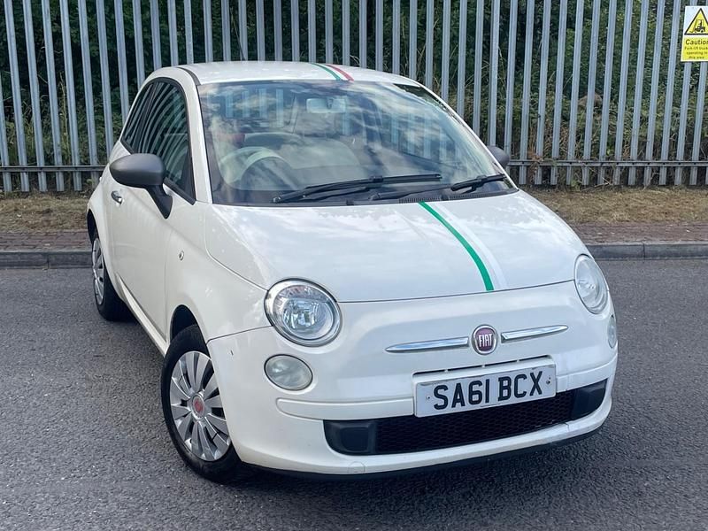 White Used 2011 Fiat 500 Pop Hatchback | £1,490 (Expensive) - Image 1/3