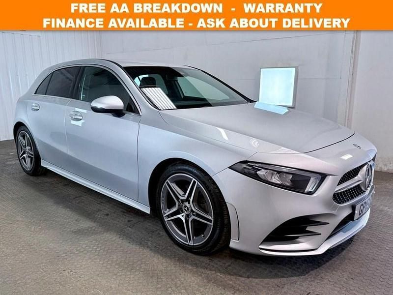 Used Mercedes A150 AMG line 150 HP (110 kW) 2019 Silver Hatchback