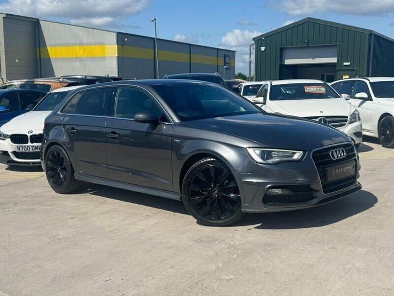 Grey Used 2015 Audi A3 Sportback S-Line Hatchback | £7,750 (Fair price) - Image 1/4