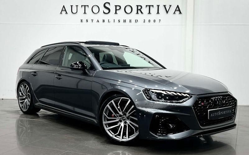 Grey Used 2024 Audi RS4 Advanced Estate | £69,990 (A bit pricey) - Image 1/3