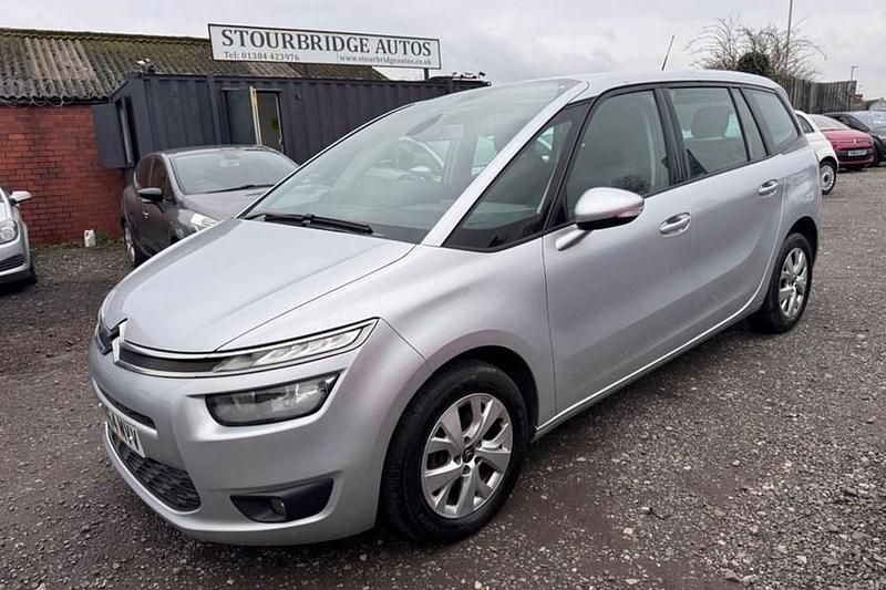 Used Citroën Grand C4 Picasso VTR Sport 115 HP (84 kW) 2015 Silver MPV