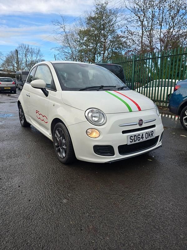 Used Fiat 500 S 69 HP (50 kW) 2014 White Hatchback