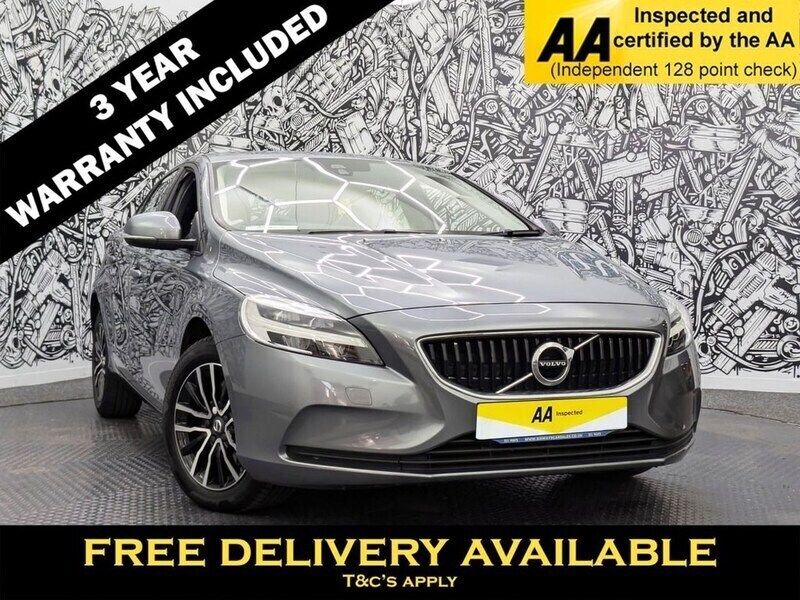 Grey Used 2018 Volvo V40 Momentum Estate | £10,495 (Good price) - Image 1/2