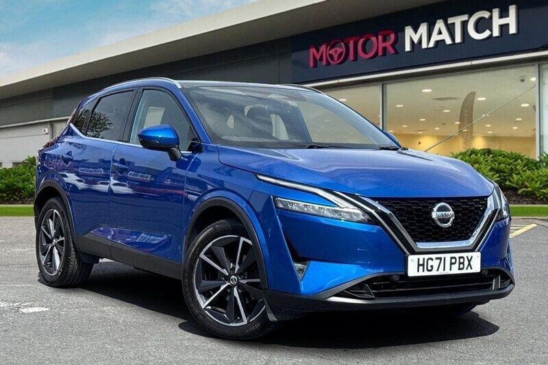Blue Used 2022 Nissan Qashqai Tekna SUV | £20,390 (Fair price) - Image 1/4