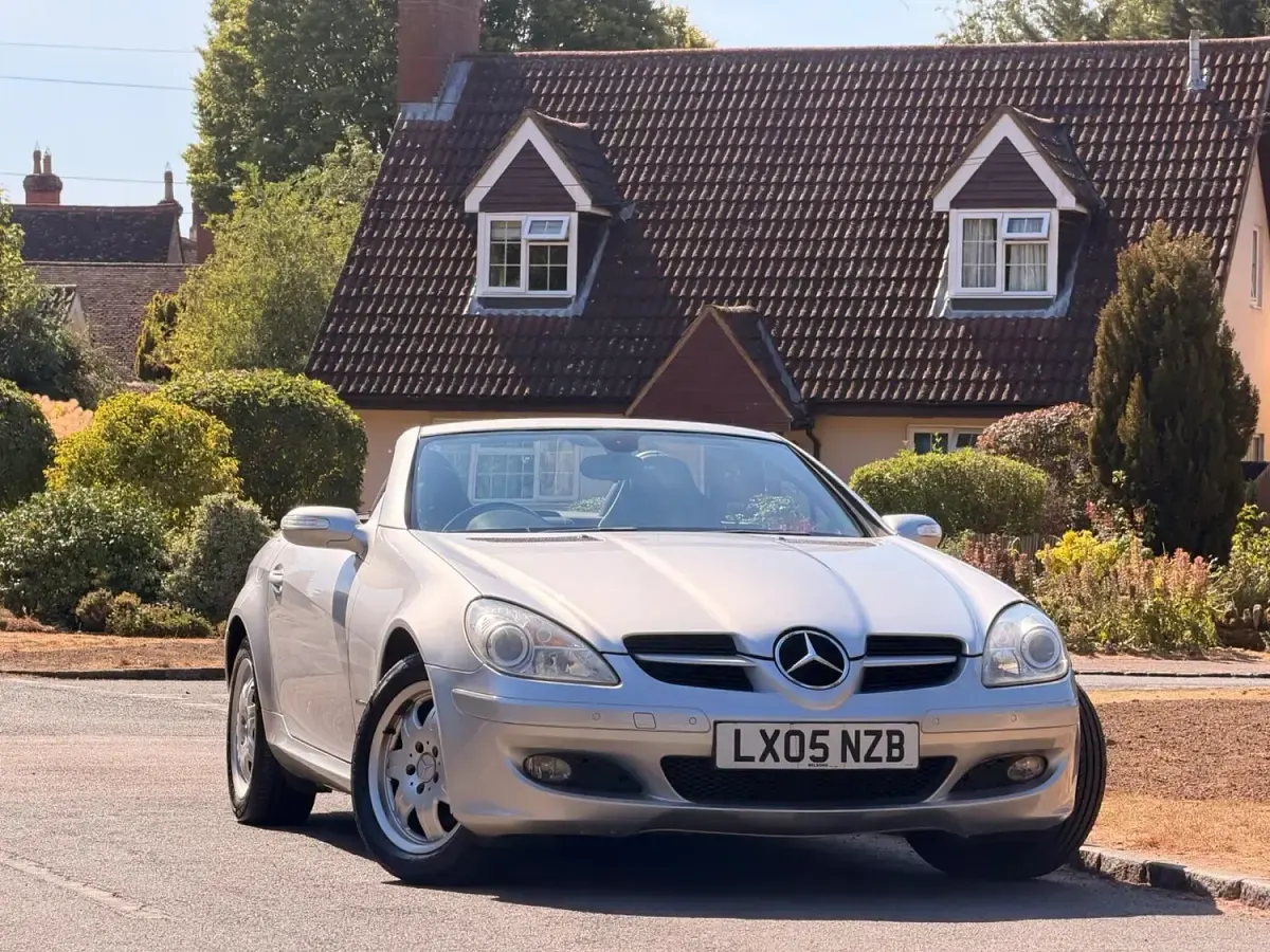 Used Mercedes SLK200 2005 Silver Cabriolet