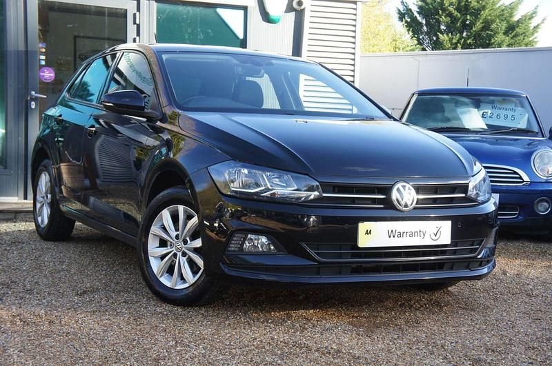 Used VW Polo SEL 2019 Black Hatchback