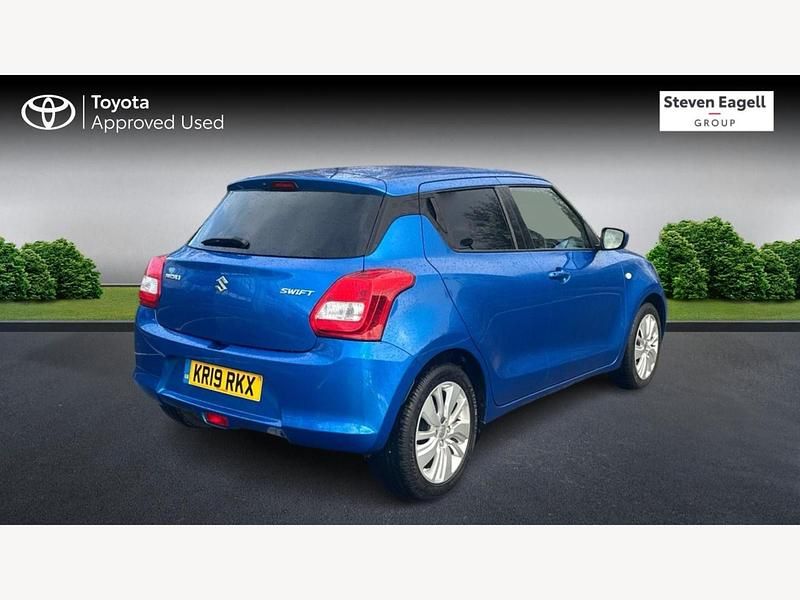 Used Suzuki Swift SZ-T 111 HP (81 kW) 2019 Blue Hatchback