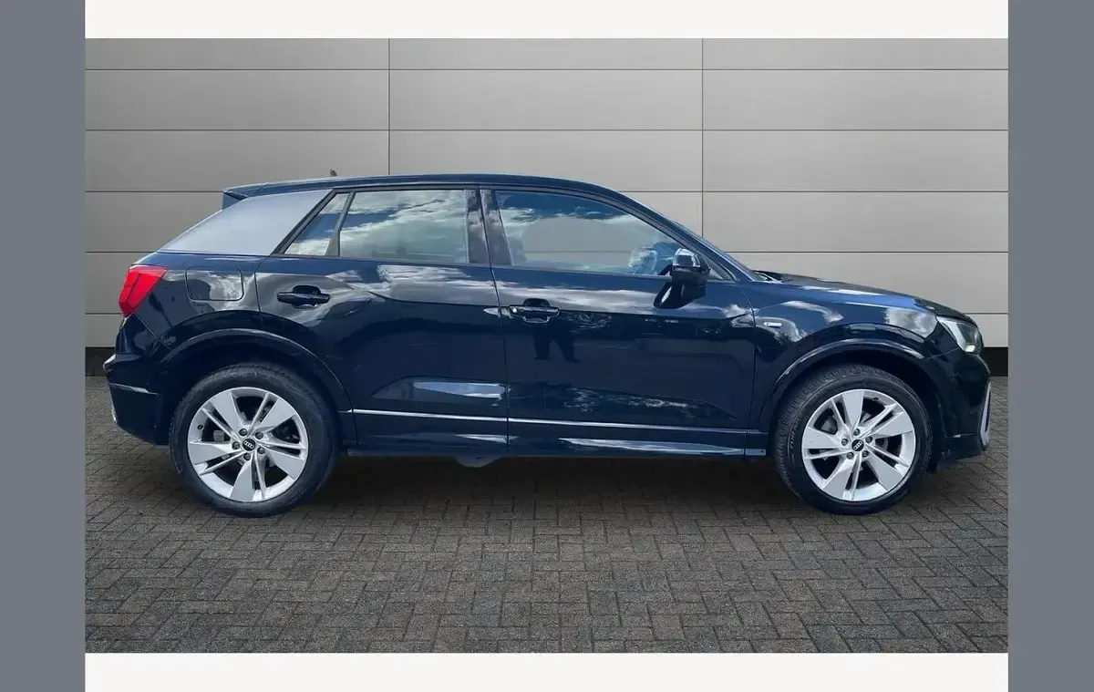 Used Audi Q2 S-Line 150 HP (110 kW) 2021 Mythos black SUV