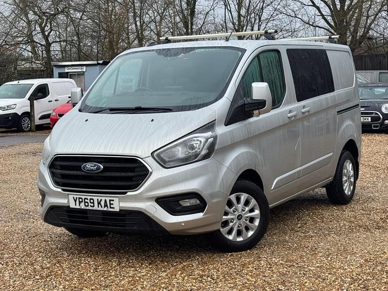 Used Ford Transit Custom Limited 130 HP (95 kW) 2019 Silver Van