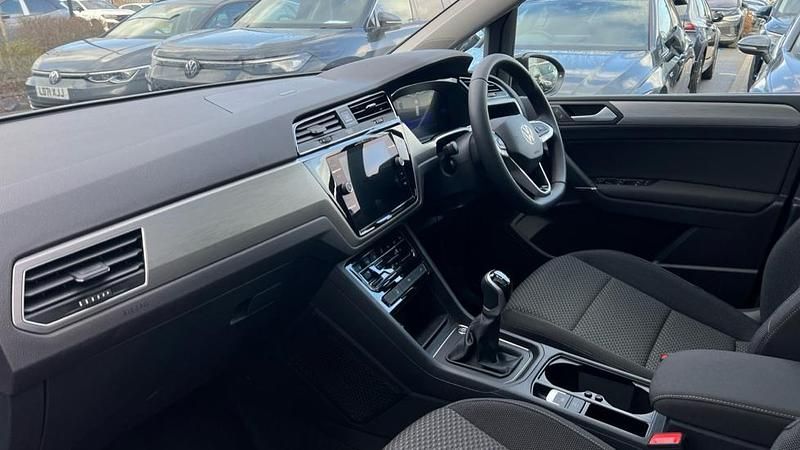 Used VW Touran Match 150 HP (110 kW) 2025 Grenadilla black metallic MPV