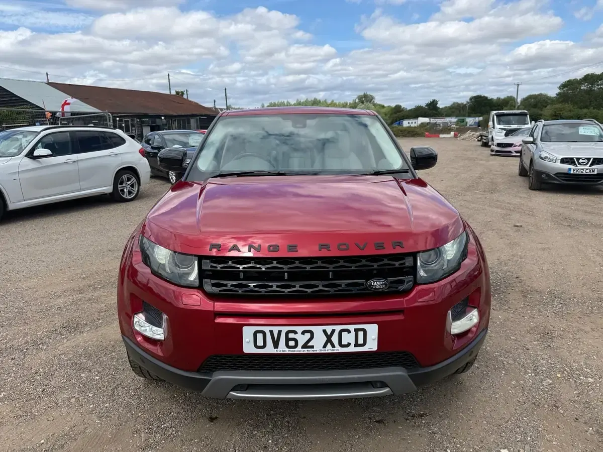 Used Land Rover Range Rover evoque Pure 2012 Red SUV