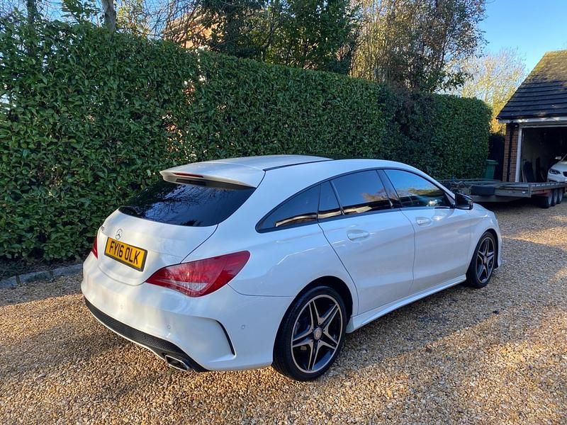 Used Mercedes CLA220 AMG 2016 White Sedan