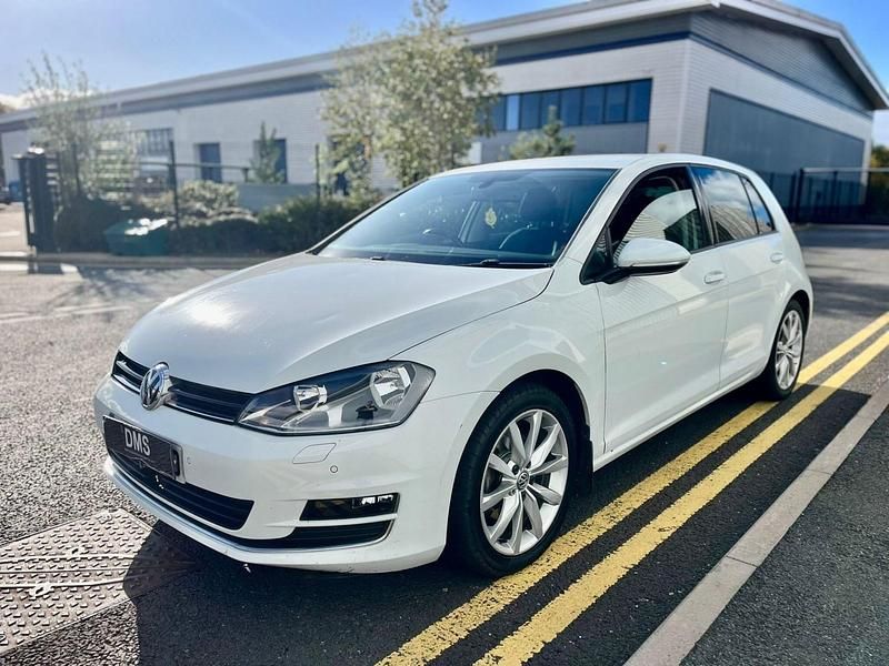 Used VW Golf VII GT 2015 White Hatchback