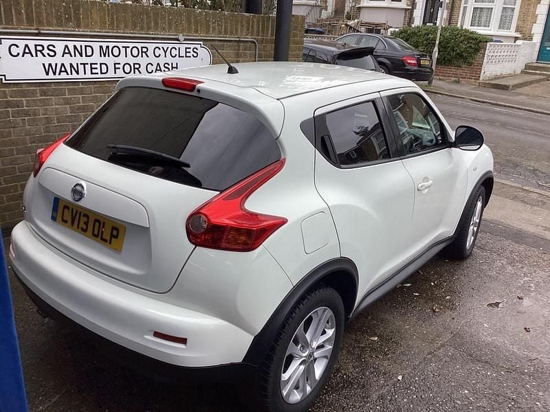 Begagnad Nissan Juke Acenta 2013 Vit SUV