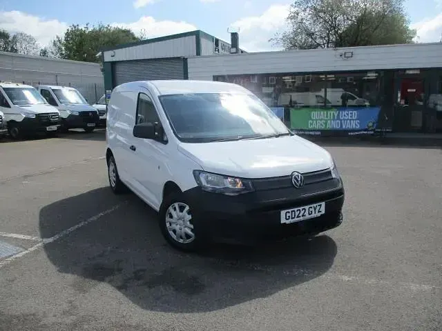 Used VW Caddy 102 HP (75 kW) 2022 White MPV