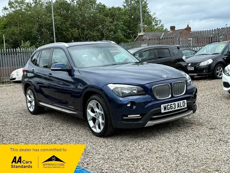 Used BMW X1 xLine 184 HP (135 kW) 2013 Blue SUV