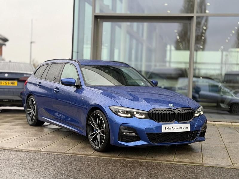 Blue Used 2021 BMW 320 M Sport Estate | £26,250 (A bit pricey) - Image 1/4