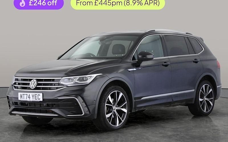 Used VW Tiguan Allspace R-line 150 HP (110 kW) 2024 Black SUV
