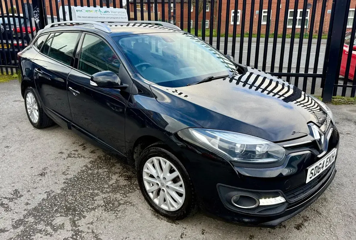 Used Renault Mégane GrandTour Dynamique 110 HP (80 kW) 2014 Black Estate