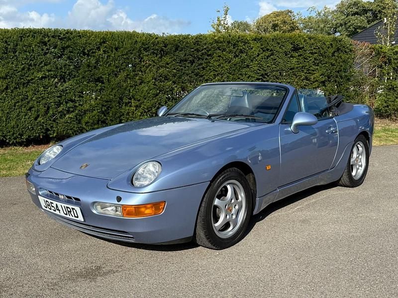 Used Porsche 968 1992 Blue Cabriolet