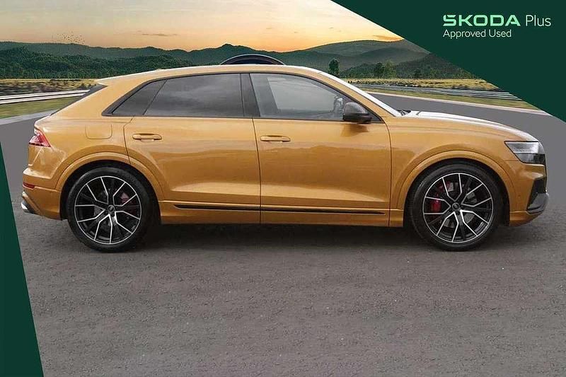 Used Audi SQ8 Black Edition 507 HP (372 kW) 2021 Orange SUV