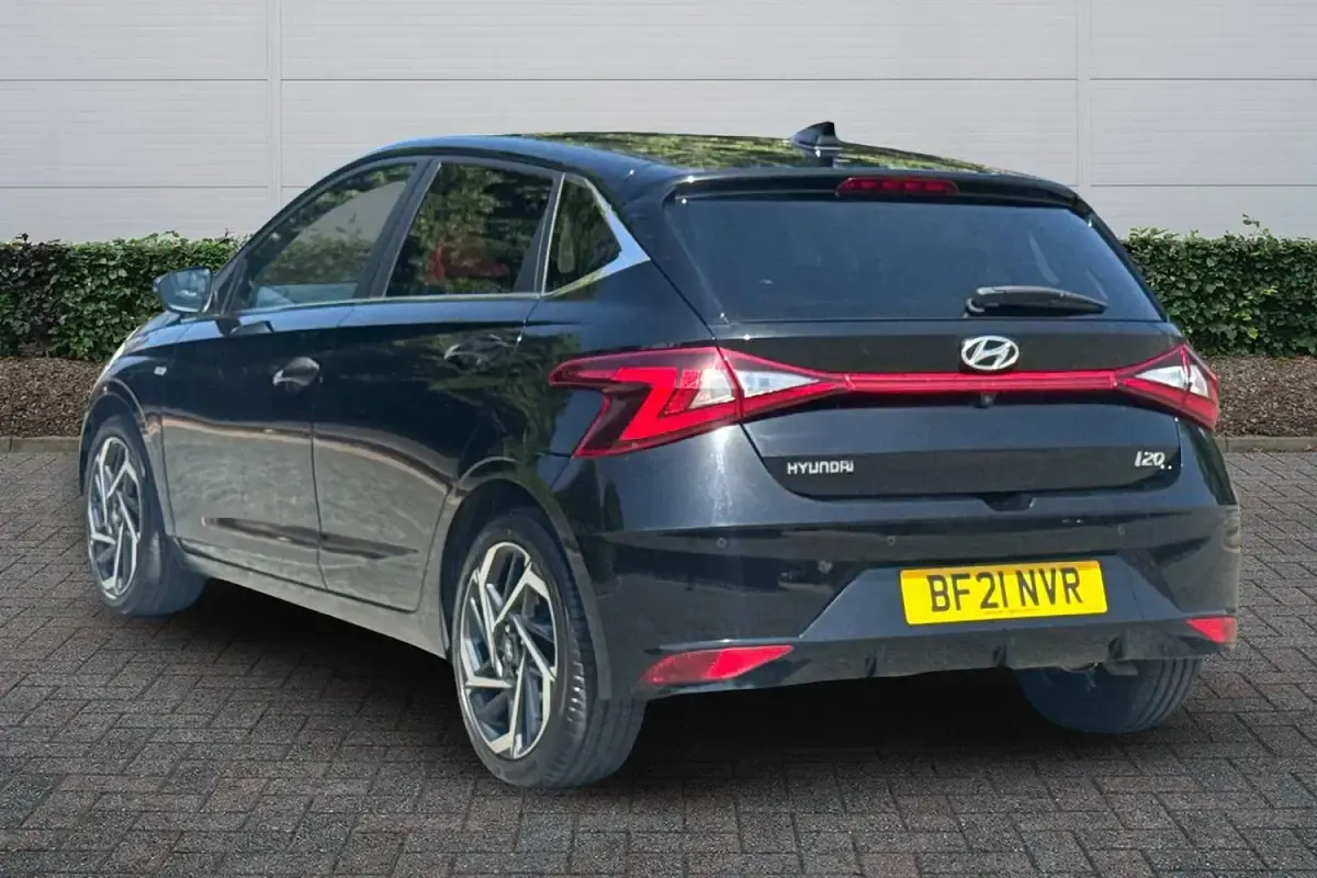 Used Hyundai i20 Premium 2021 Black Hatchback