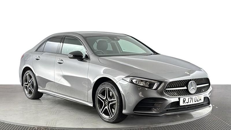 Used Mercedes A250 AMG line 218 HP (160 kW) 2022 Grey Sedan