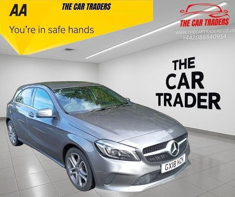 Grey Used 2018 Mercedes A200 Sport Edition Hatchback | £11,288 (Good price) - Image 1/3