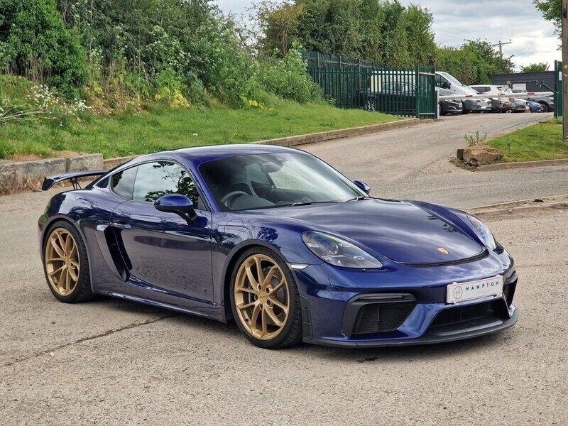 Blue Used 2020 Porsche Cayman GT4 Coupe | £65,495 (Fair price) - Image 1/1