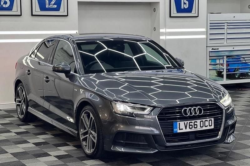 Grey Used 2016 Audi A3 S-Line Sedan | £15,495 (Fair price) - Image 1/1