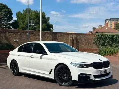 Used BMW 520 M Sport 2018 White Sedan