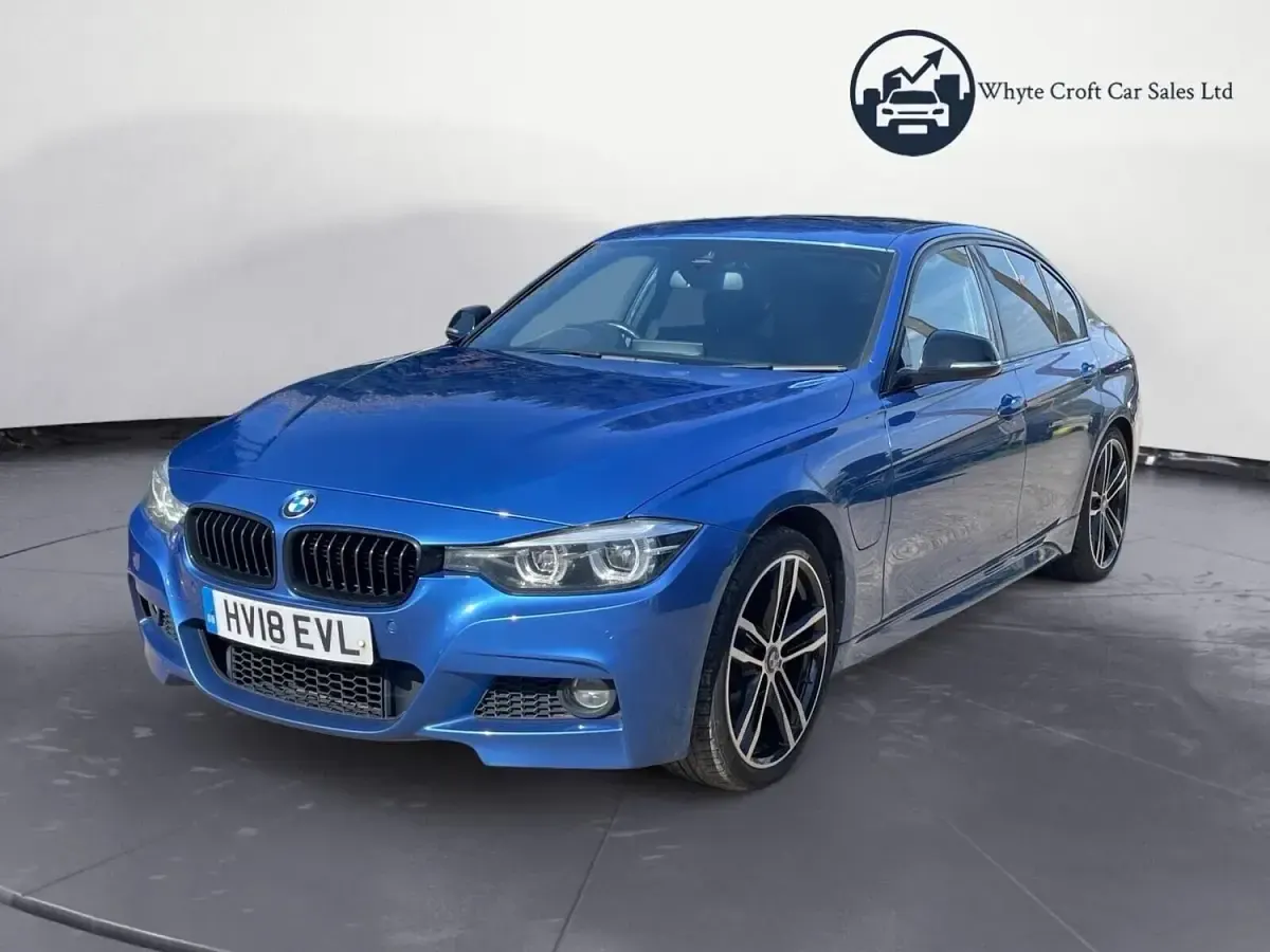 Used BMW 330e M Sport 2018 Blue Sedan