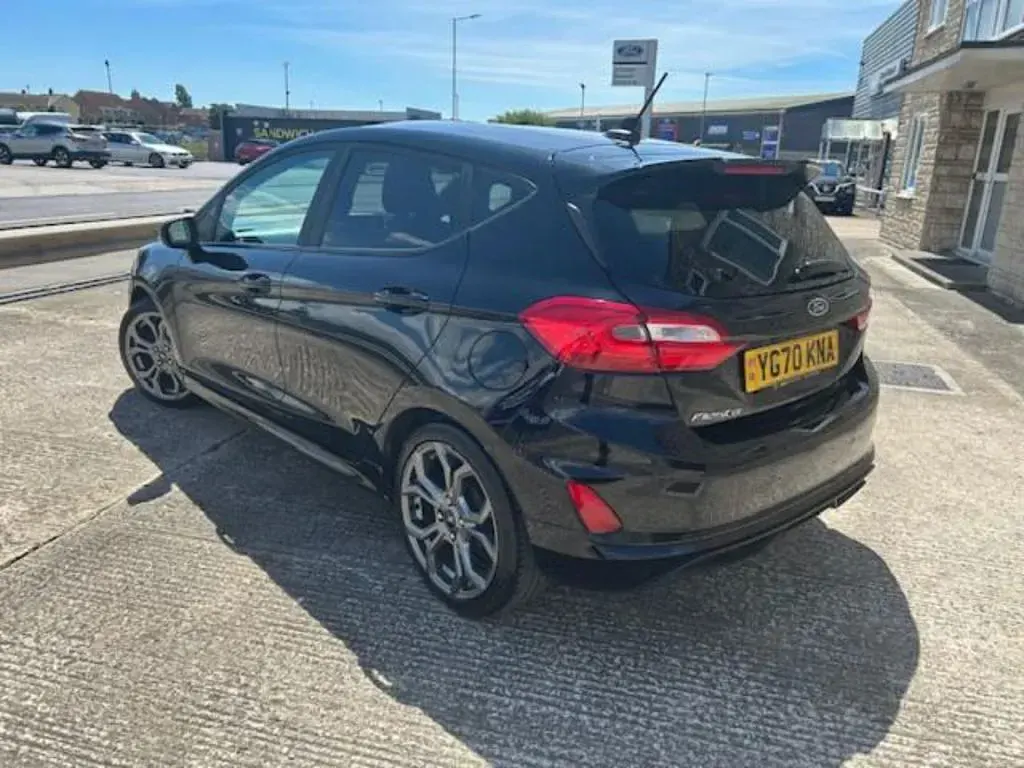 Used Ford Fiesta ST-Line 95 HP (69 kW) 2020 Black Hatchback