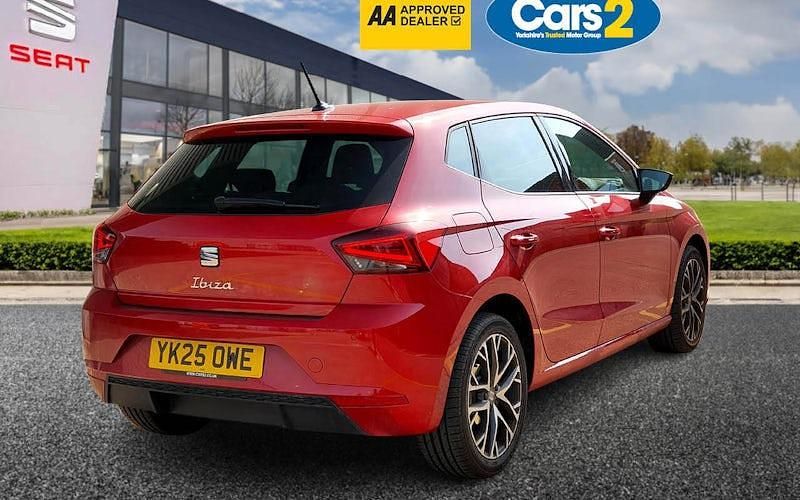 Used Seat Ibiza XCELLENCE 116 HP (85 kW) 2025 Red Hatchback