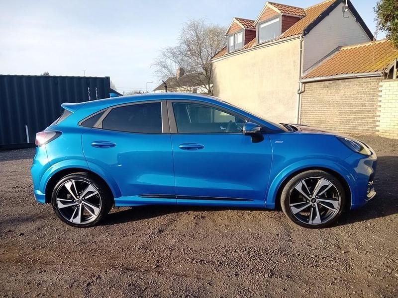 Used Ford Puma ST-Line 155 HP (114 kW) 2021 Blue SUV