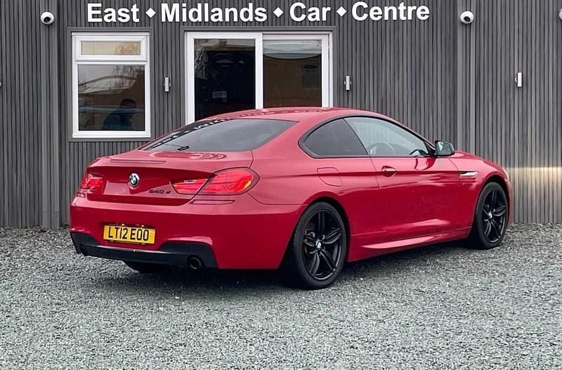 Used BMW 640 M Sport 313 HP (230 kW) 2012 Red Coupe