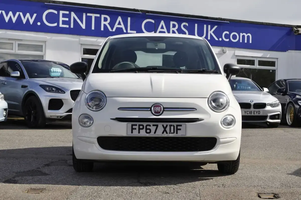 Used Fiat 500 Pop 69 HP (50 kW) 2017 White Hatchback