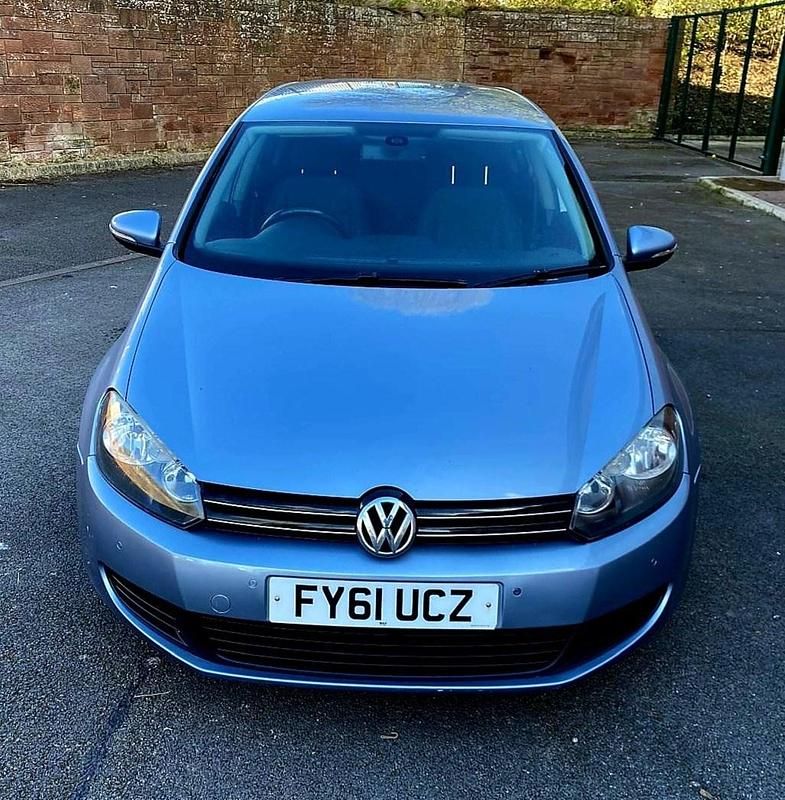 Usado VW Golf VI Match 105 HP (77 kW) 2011 Azul Citadino