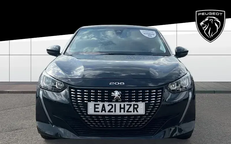 Used Peugeot 208 Allure Premium 102 HP (75 kW) 2021 Black Hatchback