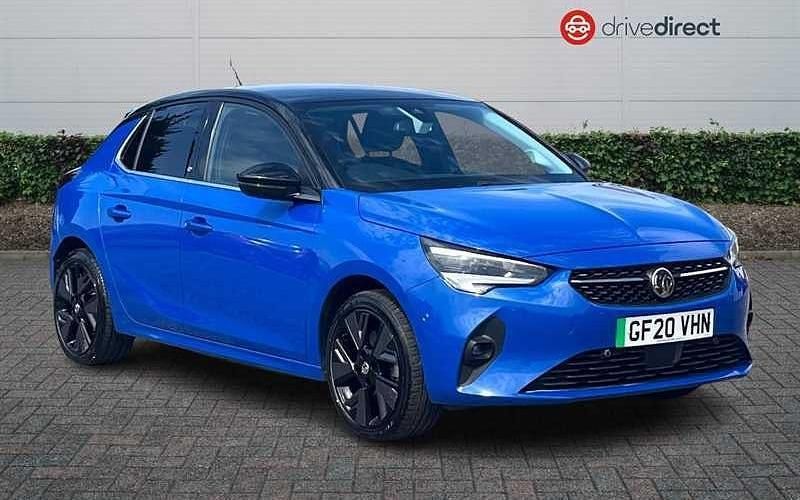Blue Used 2020 Vauxhall Corsa-e Elite Hatchback | £10,810 (Fair price) - Image 1/4