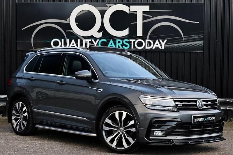 Used VW Tiguan R-line 150 HP (110 kW) 2019 Grey SUV