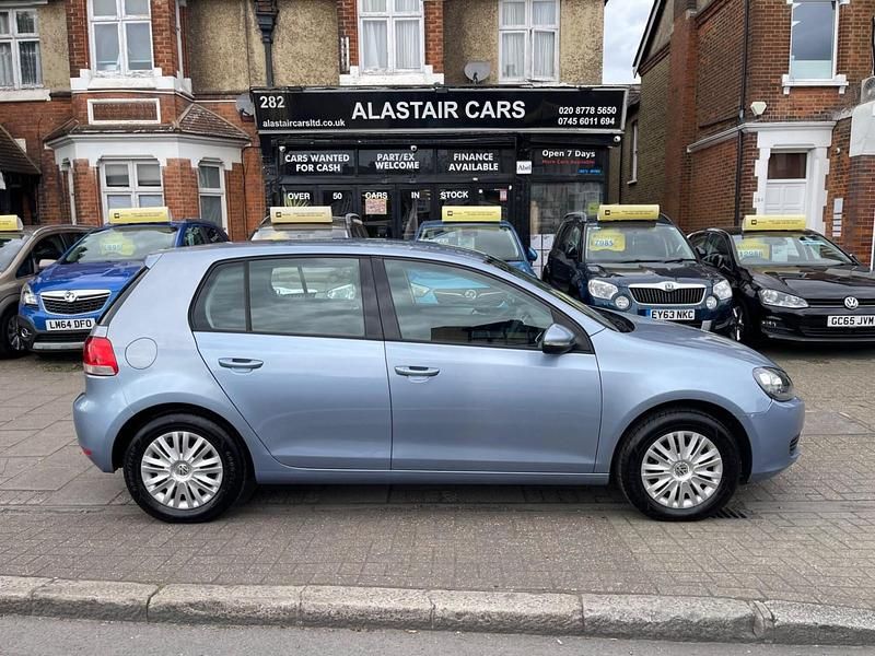 Used VW Golf VI S 2009 Blue Hatchback