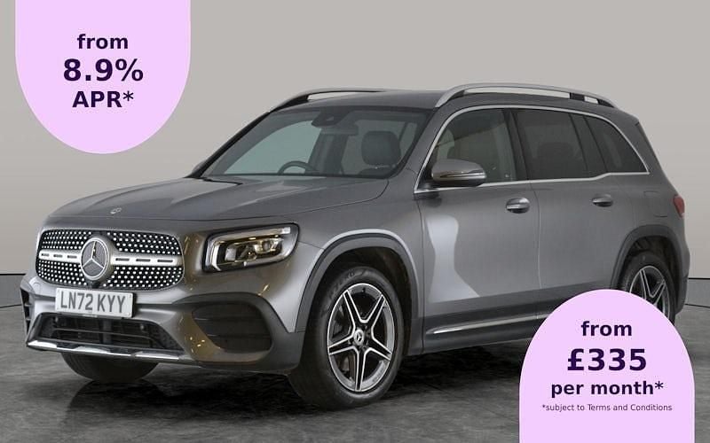 Grey Used 2022 Mercedes GLB200 AMG line SUV | £23,292 (Fair price) - Image 1/2