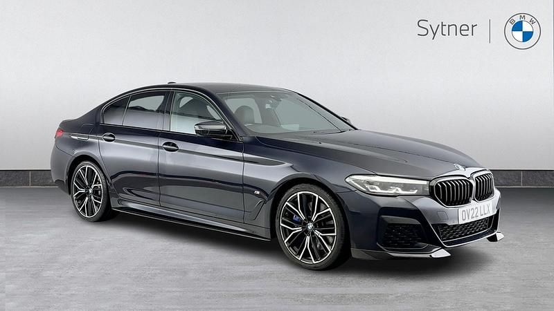 Black Used 2022 BMW 530 M Sport | £31,500 (Fair price) - Image 1/4