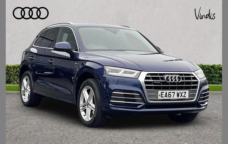 Used Audi Q5 S-Line 187 HP (137 kW) 2017 Blue SUV