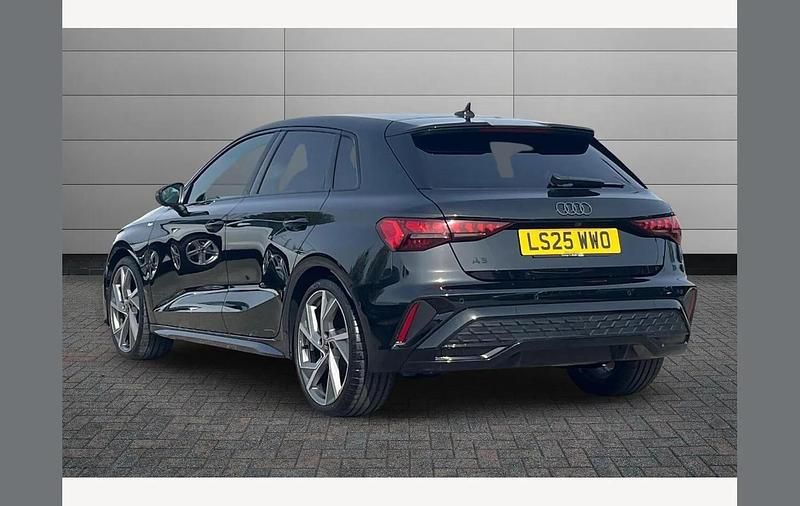 Used Audi A3 Black Edition 150 HP (110 kW) 2025 Black Hatchback